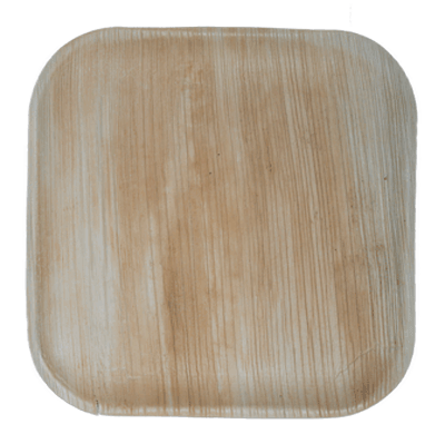 Areca Palm Leaf Plate - 10" Square