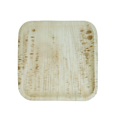 Areca Palm Leaf Plate - 7" Square (10 pack)