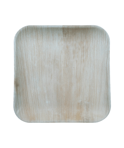 Areca Palm Leaf Plate - 10" Square (10 pack)